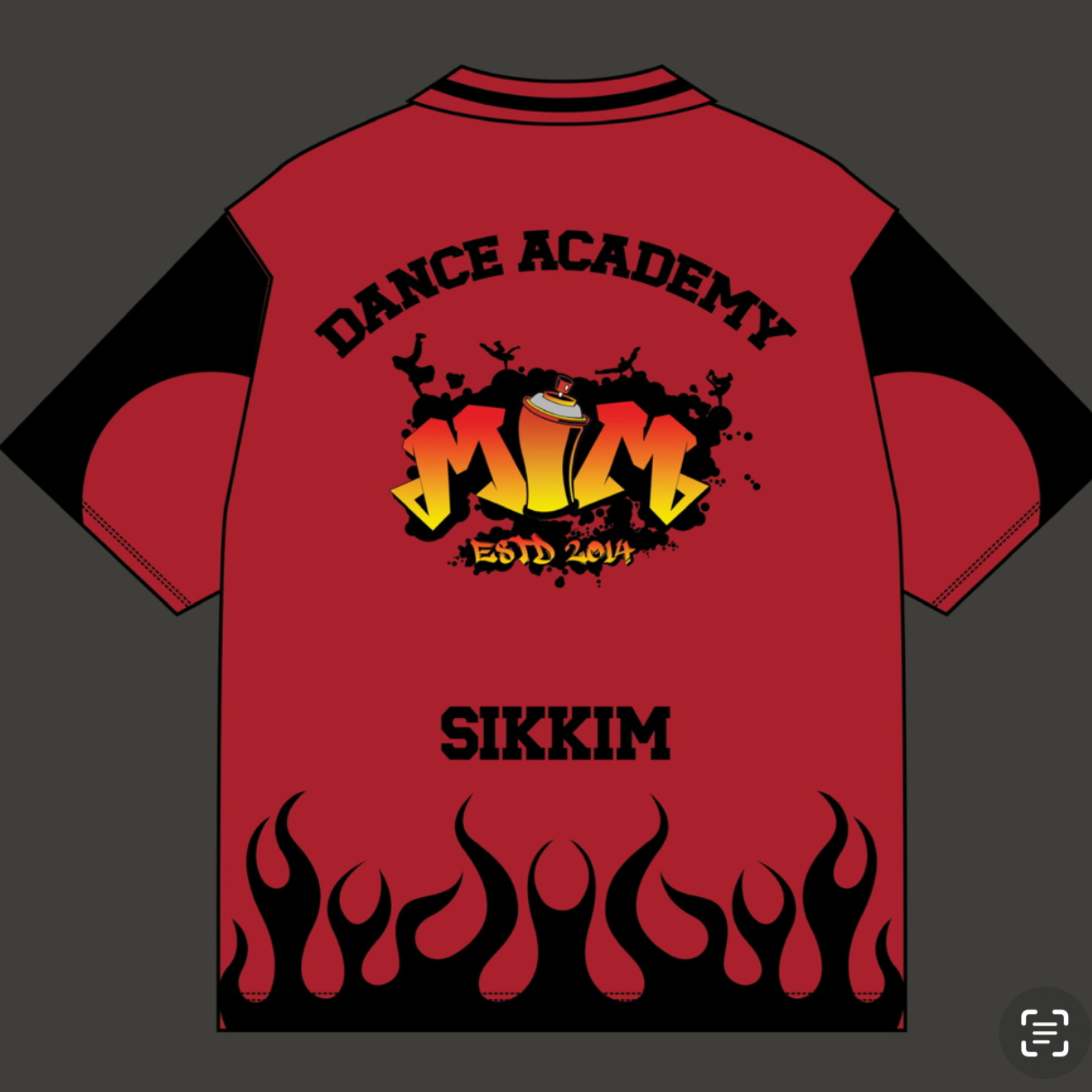 RED COLOUR MIM JERSEY (BACK VIEW)THE COLOUR GIVES A FRESH AND VIBRANT LOOK